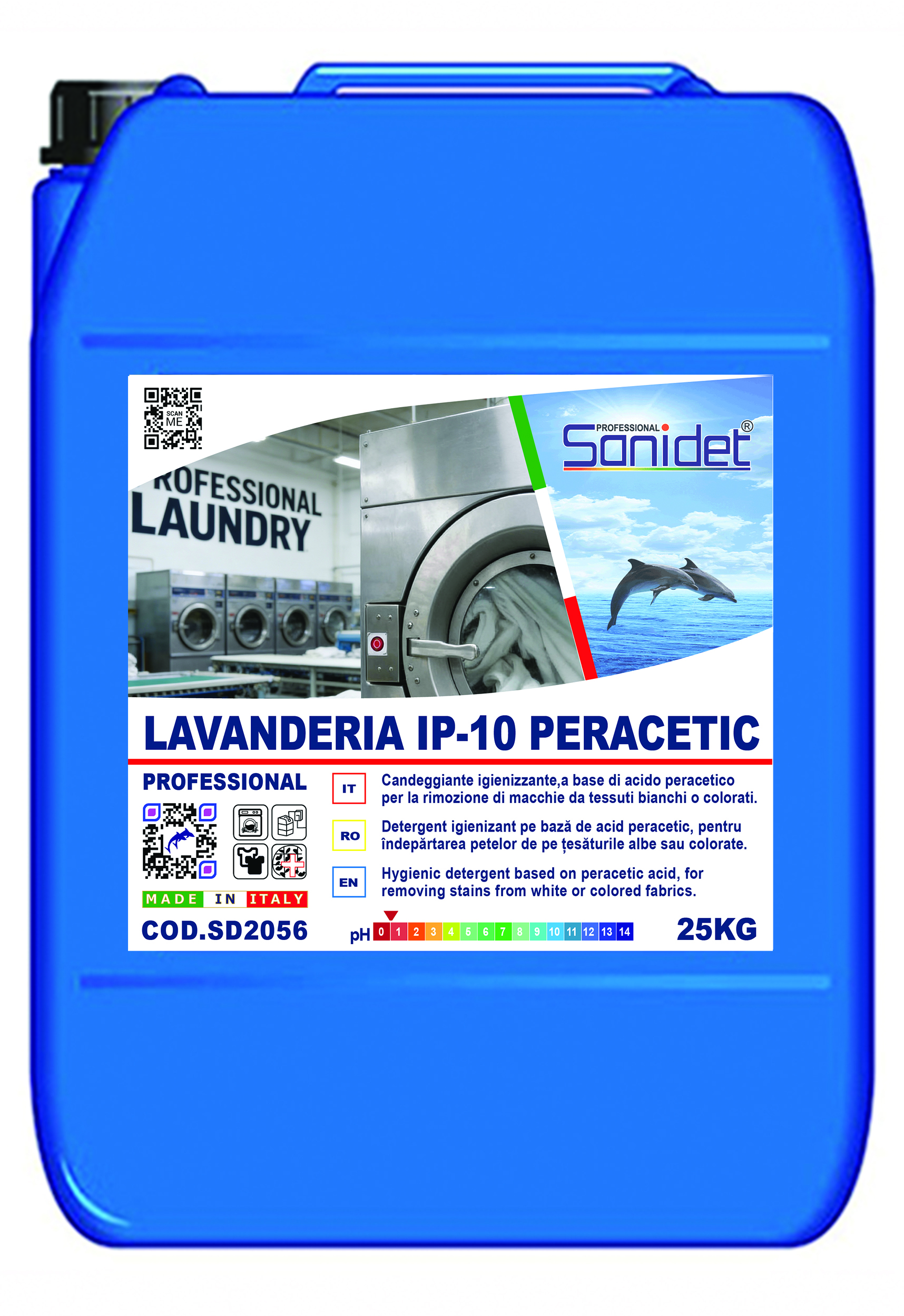 LAVANDERIA IP-10 PERACETIC - 25 KG